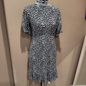 Black and White Polka Dot Dress